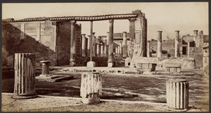 Den lilla fontänens hus, Pompeji av Francis Frith