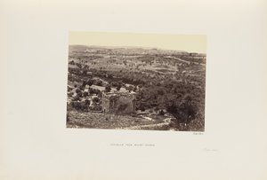 Jerusalem från Scopusberget av Francis Frith