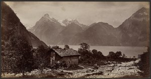 Vierwaldstättersjön av Francis Frith