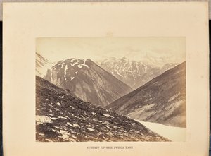 Toppen av Furca-passet av Francis Frith