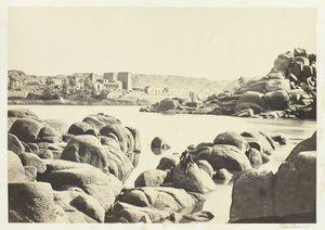 The Approach to Philæ, 1857. av Francis Frith