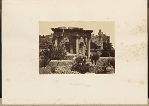Det cirkulära templet, Baalbec av Francis Frith