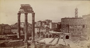 Forum Romanum, Rom av Francis Frith