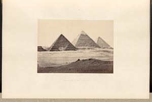 Pyramiderna i El-Geezeh av Francis Frith