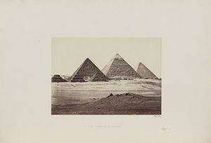 Pyramiderna i Giza av Francis Frith
