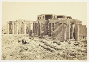 Rameseum, 185862. av Francis Frith