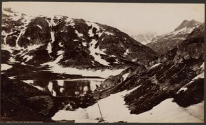 Tordensee och Finsteraarhorn av Francis Frith
