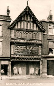 John Halle Hall, Salisbury, Wiltshire, tidigt 1900-tal. av Frith and Co