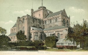 Romsey Abbey (färgfoto)