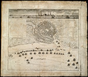 Slaget vid Köpenhamn, 2 april 1801 av Francis Gibson