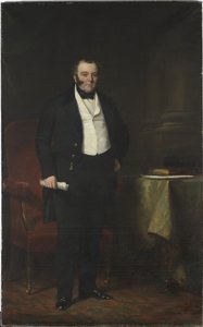George Hudson, 1846 av Francis Grant