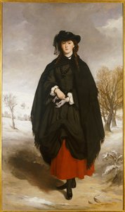 Porträtt av Daisy Grant, konstnärens dotter