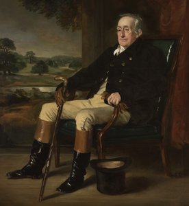 Porträtt av William Henry Cavendish-Bentinck-Scott, 4:e hertigen av Portland, 1852