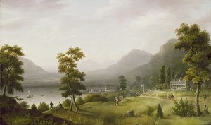 Carters Tavern vid huvudet av Lake George, 1817-18