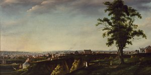 Utsikt över Baltimore från Chapel Hill, c.1803