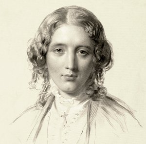 Porträtt av Harriet Beecher Stowe