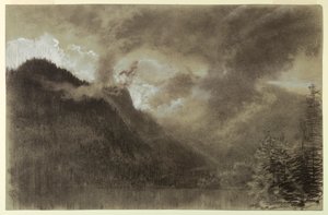 Echo Lake, New Hampshire av Francis Hopkinson Smith