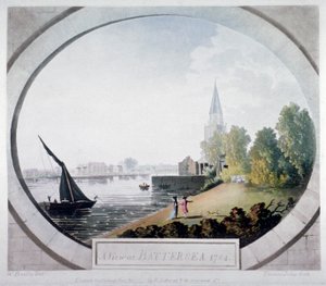 "A View at Battersea", 1784.