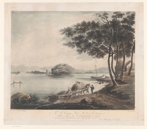 Utsikt över Windermere Utsikt över Windermere Lake (titel på objekt) av Francis Jukes