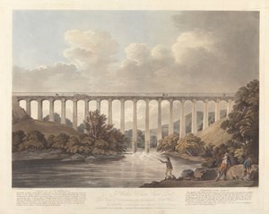 Pontcysyllte-akvedukten, norra Wales