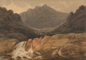 Cader Idris, norra Wales av Francis Nicholson