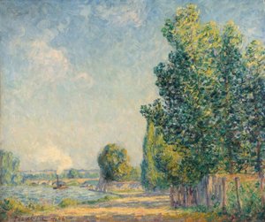 Början av hösten, Villeneuve-sur-Yonne av Francis Picabia