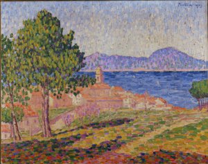 Utsikt över Saint-Tropez från Zita- delle