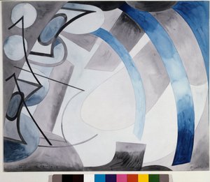 Fransk impulsivitet (olja på duk) av Francis Picabia