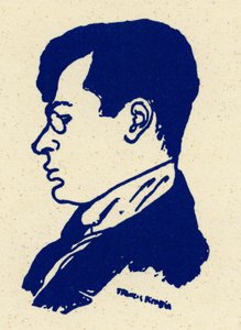 Porträtt av Tristan Tzara (Samuel Rosenstock av Francis Picabia