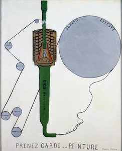 Prenez garde a la peinture (Se upp för målning) av Francis Picabia