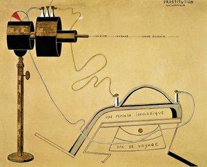 Universell prostitution av Francis Picabia