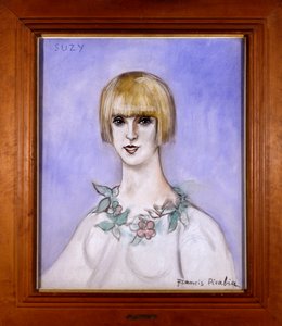 Suzy Solidor av Francis Picabia