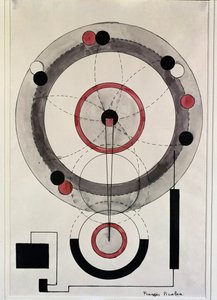 Utan titel (akvarell av Francis Picabia