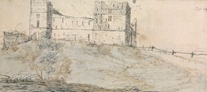 East Side av Sheriff Hutton Castle