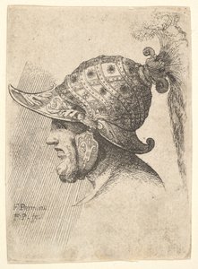 Hjälmhuvud, 1662-78.