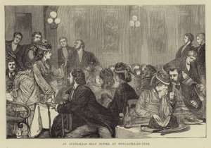 En australisk-köttsupé på Newcastle-on-Tyne av Francis S. Walker