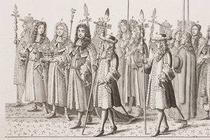 James II kröningståg av Francis Sandford