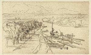 Amstel Amstel II av Francis Seymour Haden (Sir)