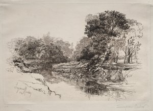 En flod i Irland av Francis Seymour Haden