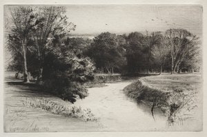 En solnedgång i Irland av Francis Seymour Haden