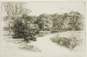 En solnedgång i Irland av Francis Seymour Haden