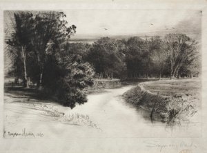 En solnedgång i Irland av Francis Seymour Haden