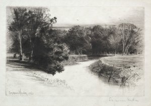 En solnedgång i Irland av Francis Seymour Haden