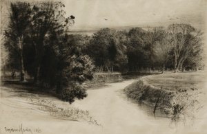 En solnedgång i Irland av Francis Seymour Haden