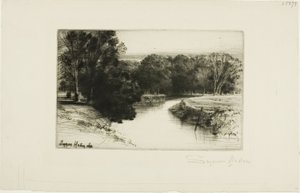 En solnedgång på Irland av Francis Seymour Haden