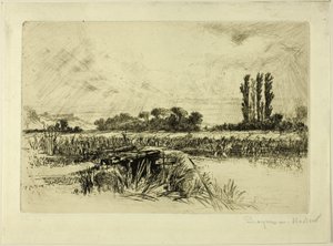 En vattenäng av Francis Seymour Haden