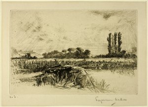En vattenäng av Francis Seymour Haden