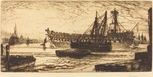 Upplösning av Agamemnon av Francis Seymour Haden
