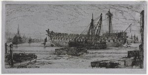 Upplösning av Agamemnon av Francis Seymour Haden