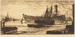 Skrotningen av Agamemnon av Francis Seymour Haden